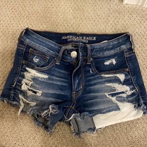 American eagle denim shorts